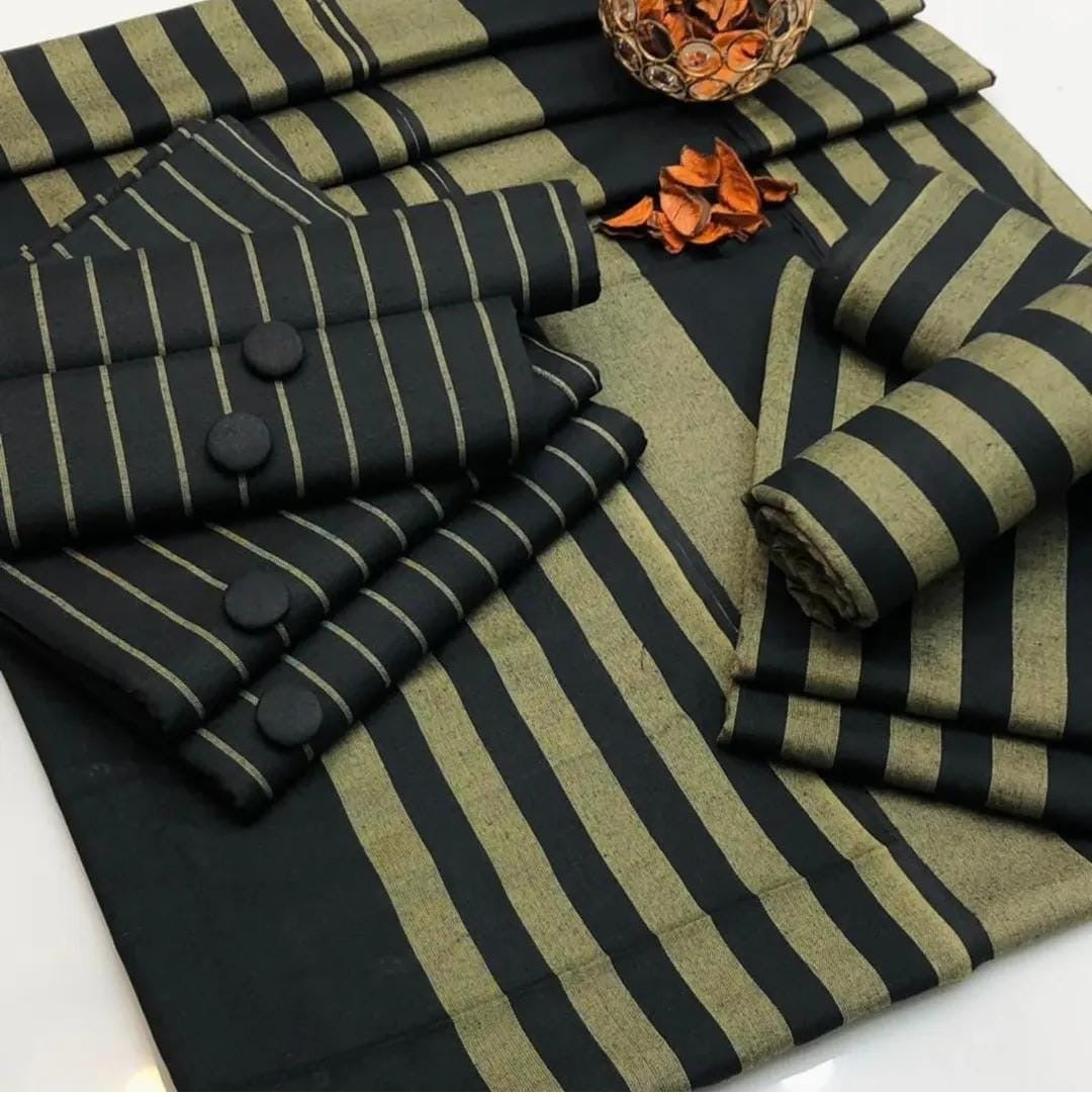 3pc Multani Susi (Black green)