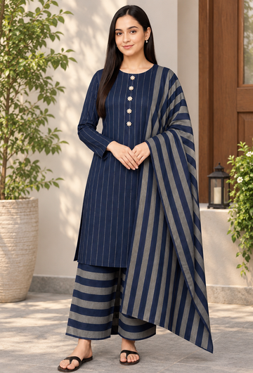3pc Multani Susi (Blue)